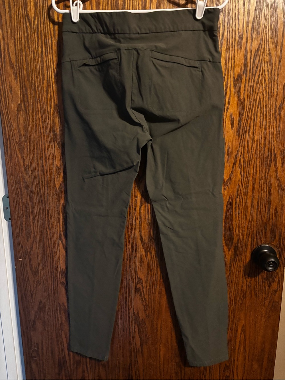 Athleta Wander Stash Skinny Pant Olive Green - Picture 2 of 3